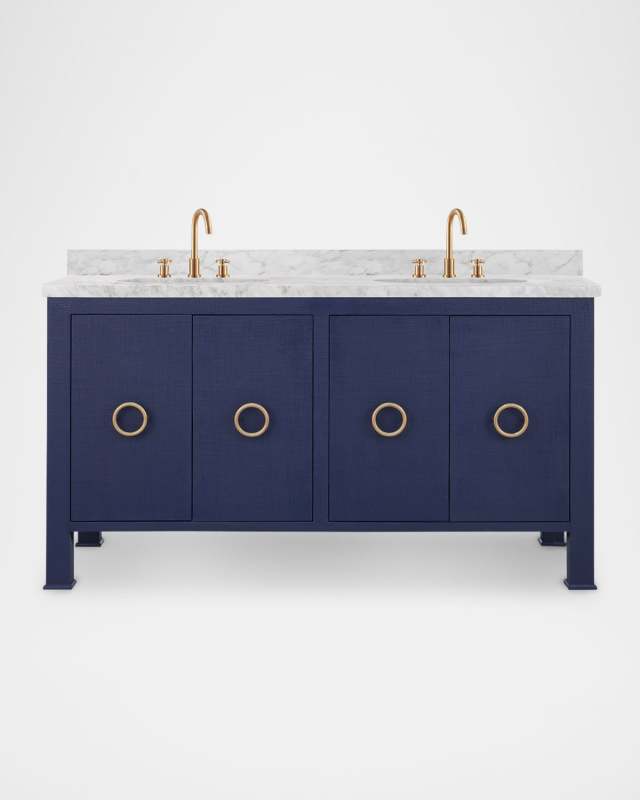 Blanche 60" 2-Sink Bath Vanity